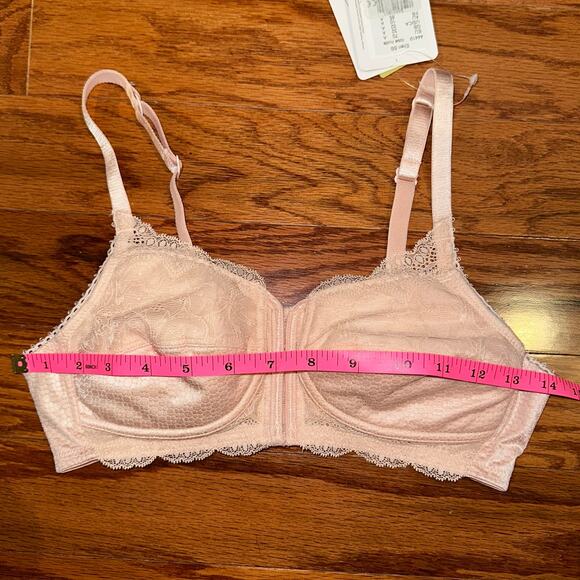 NWT Amoena Ellen Wirefree Masectomy Front Closure Bra Size 32A - Picture 15 of 16
